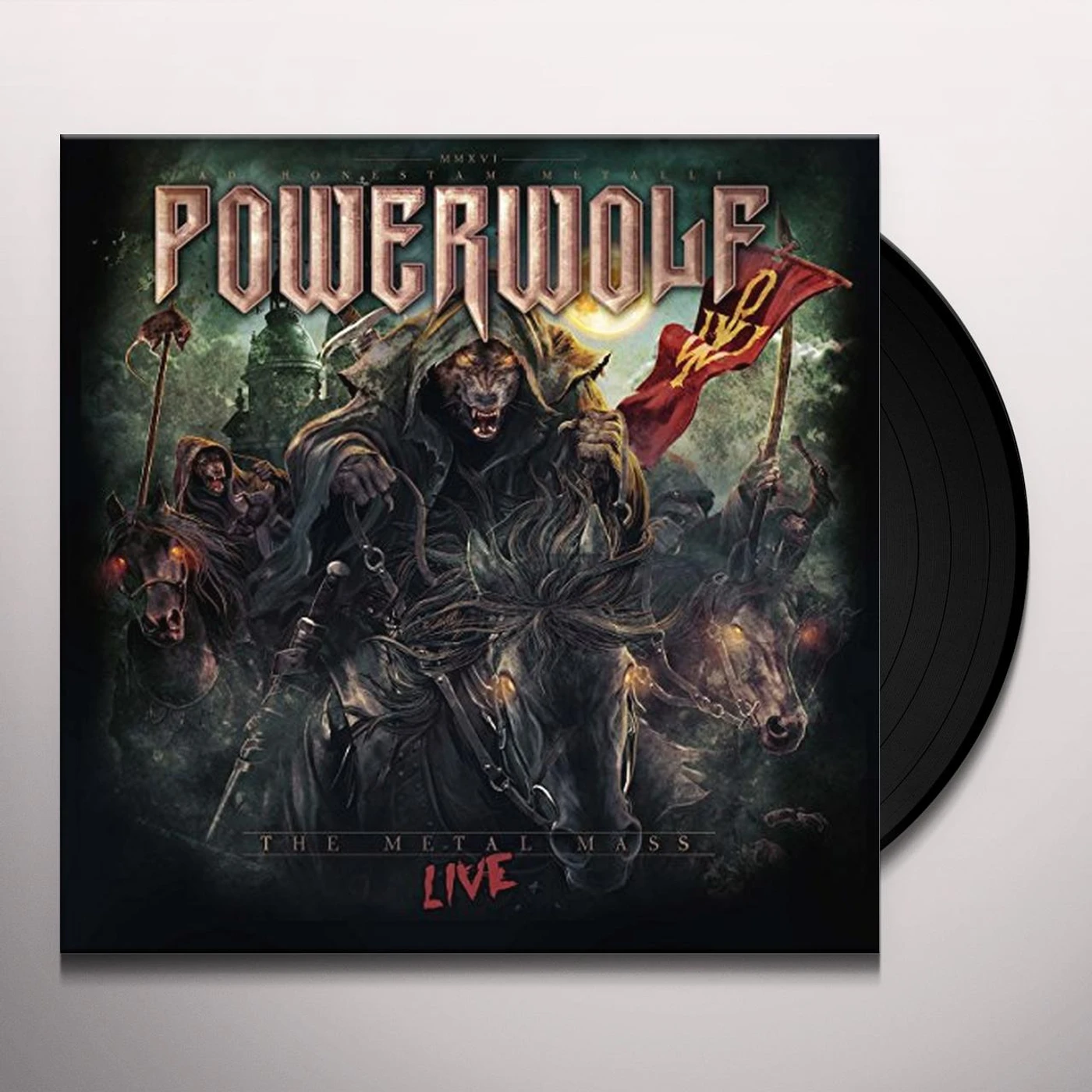 Powerwolf METAL MASS LIVE Vinyl Record