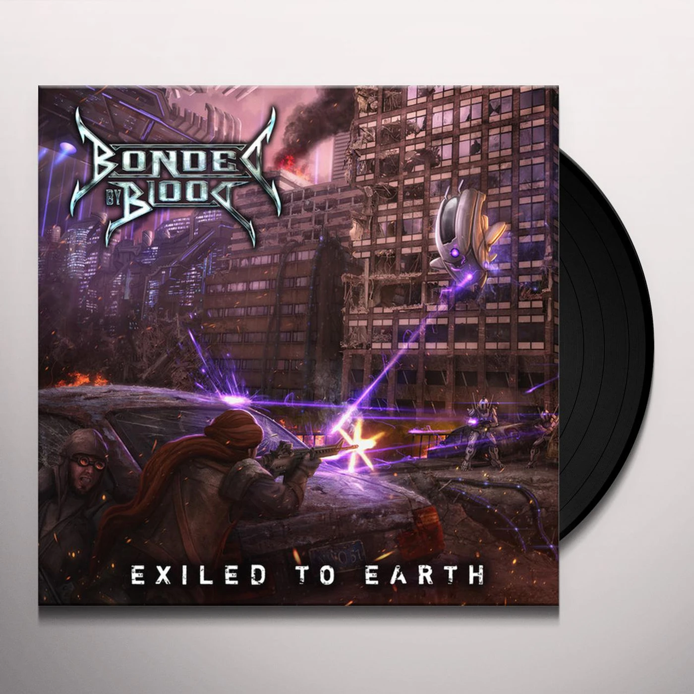 Bonded By Blood Exiled To Earth Vinyl Record