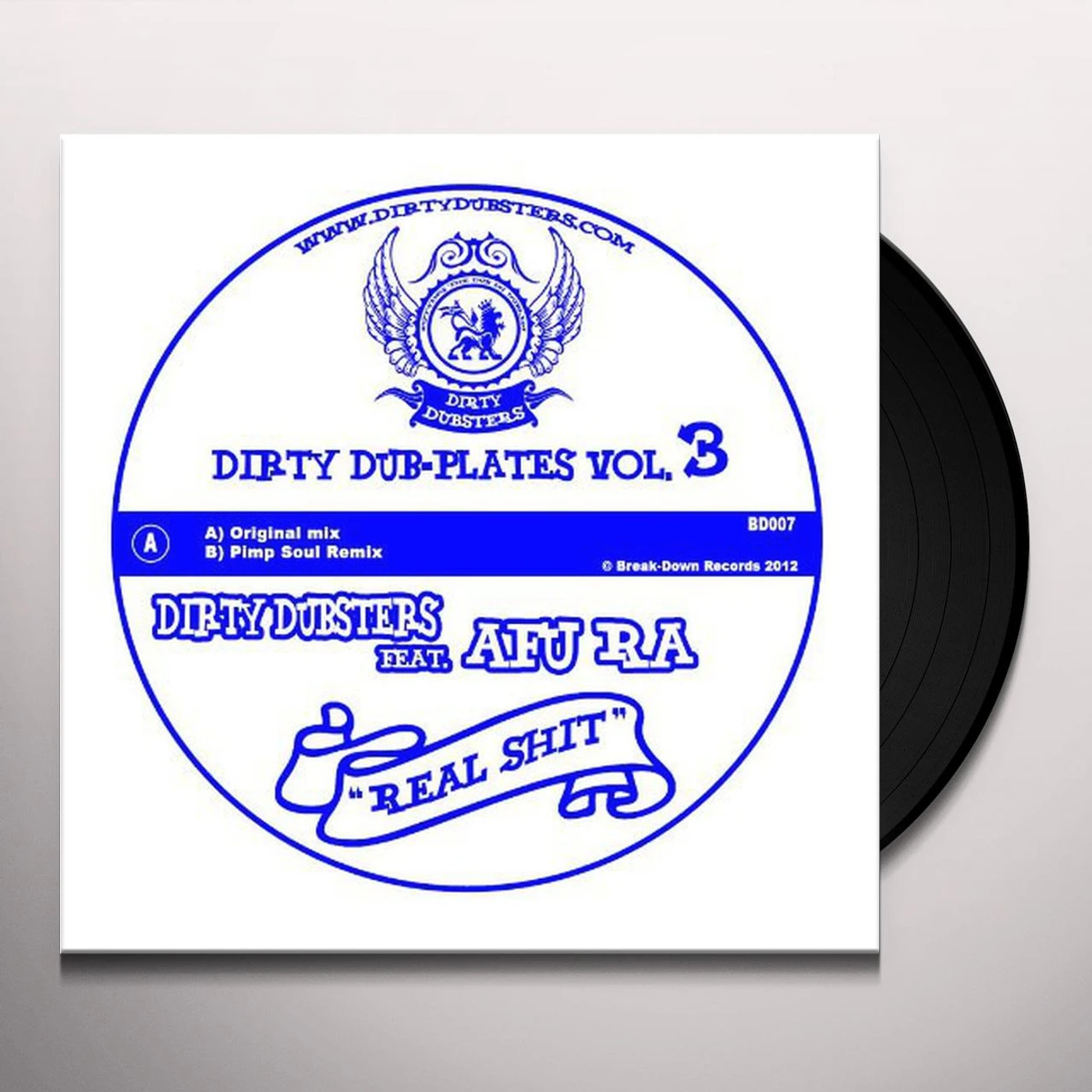 Dirty Dubsters REAL SHIT Vinyl Record
