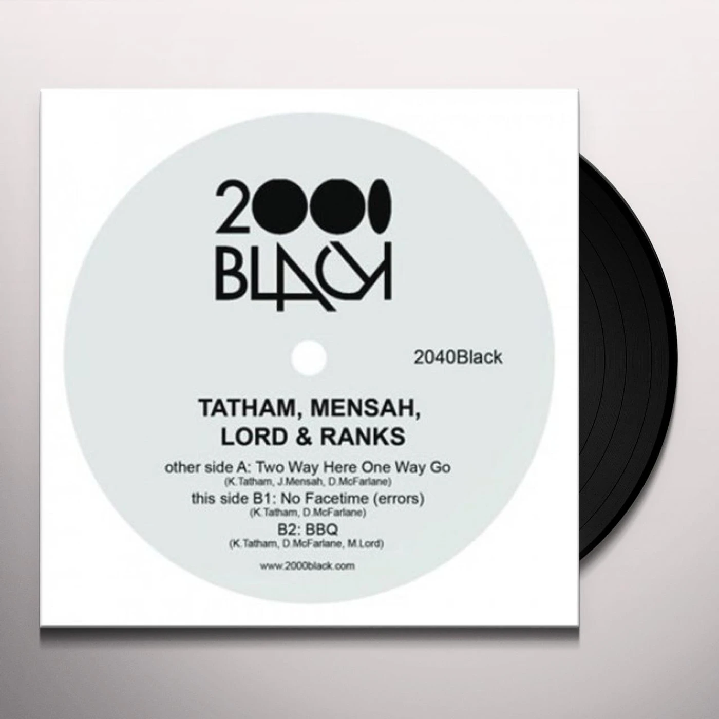 Tatham,Mensah,Lord & Ranks TWO WAY HERE ONE WAY GO Vinyl Record
