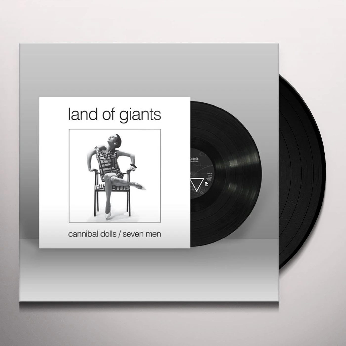 Land of Giants CANNIBAL DOLLS / SEVEN MEN (WHITE VINYL) Vinyl Record