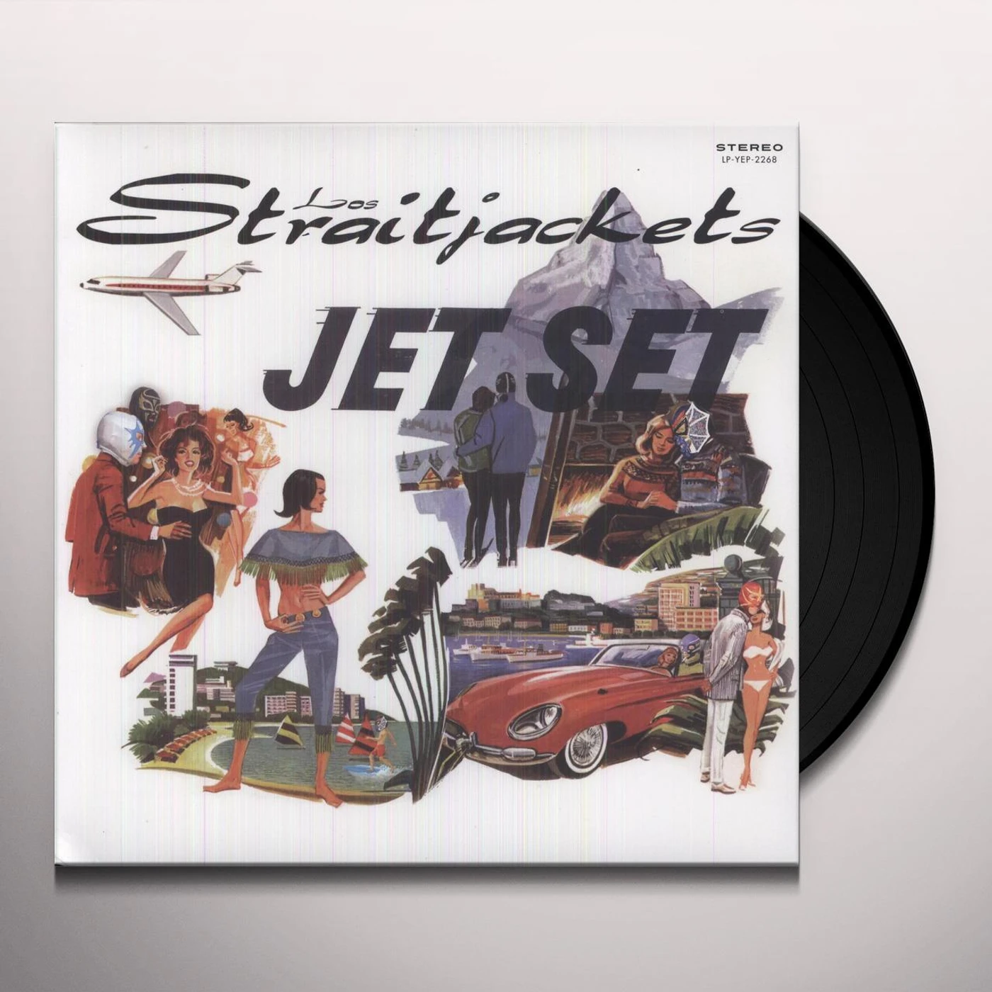 Los Straitjackets Jet Set Vinyl Record