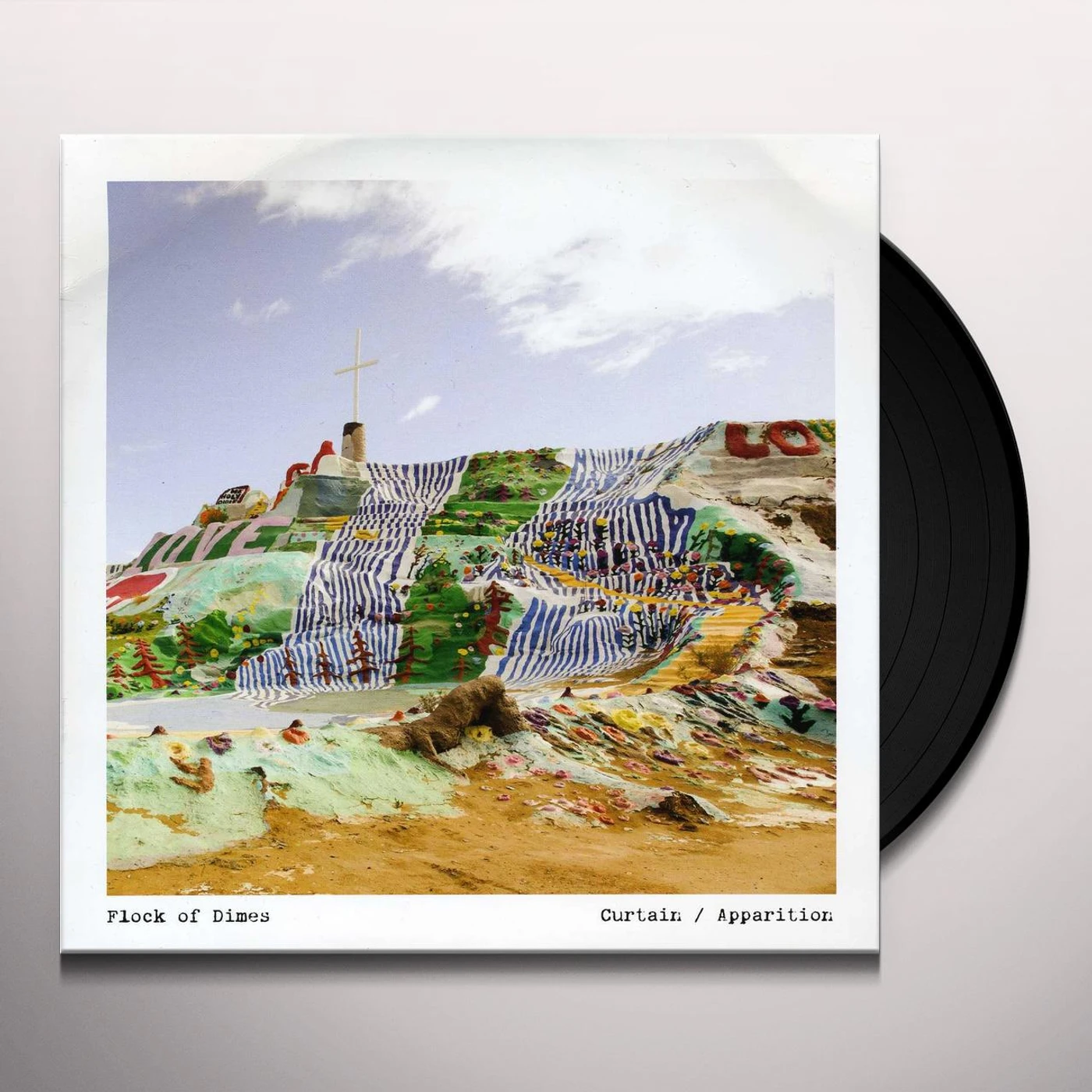 Flock of Dimes CURTAIN Vinyl Record - MP3 Download Included