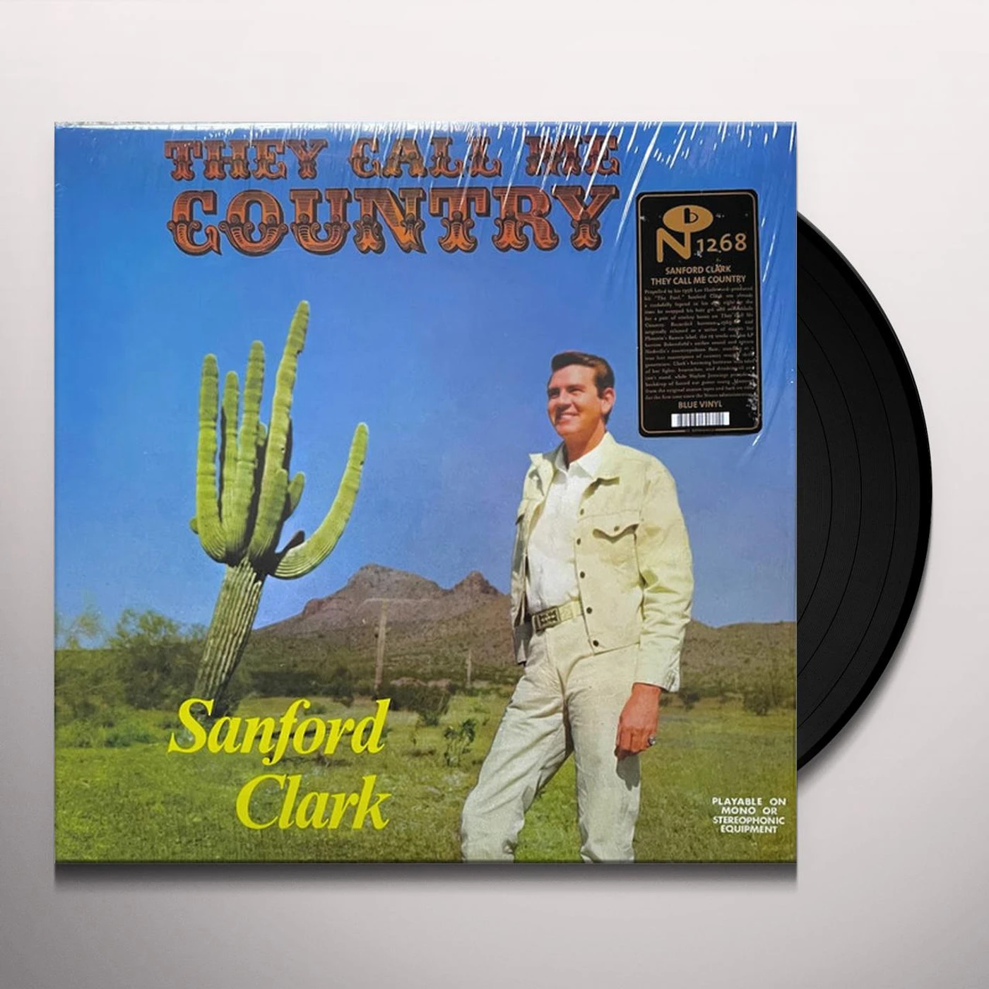 Sanford Clark They Call Me Country Vinyl Record