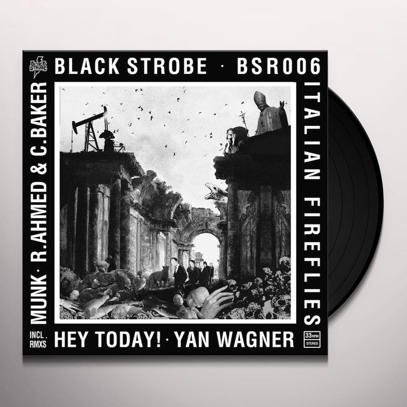 Black Strobe Italian FireFlies Vinyl Record