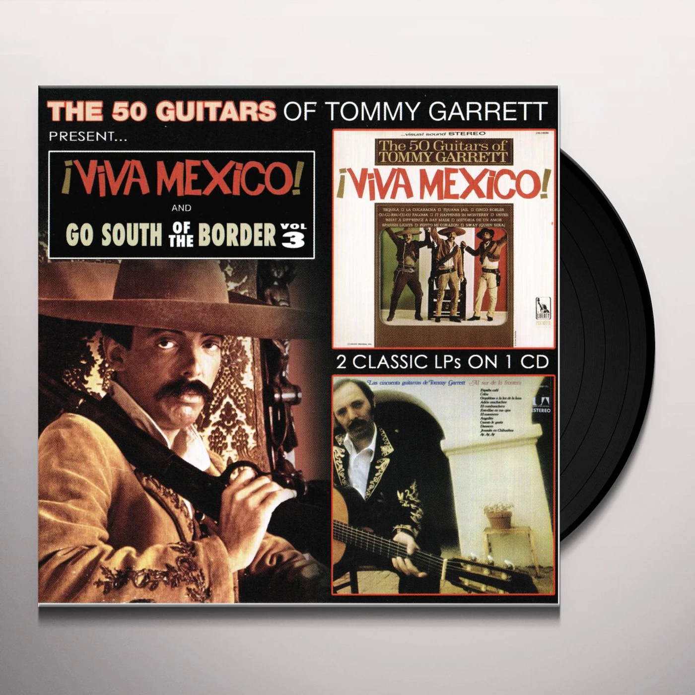 Tommy Garrett VIVA MEXICO! & GO SOUTH OF THE BORDER VOL. 3 CD