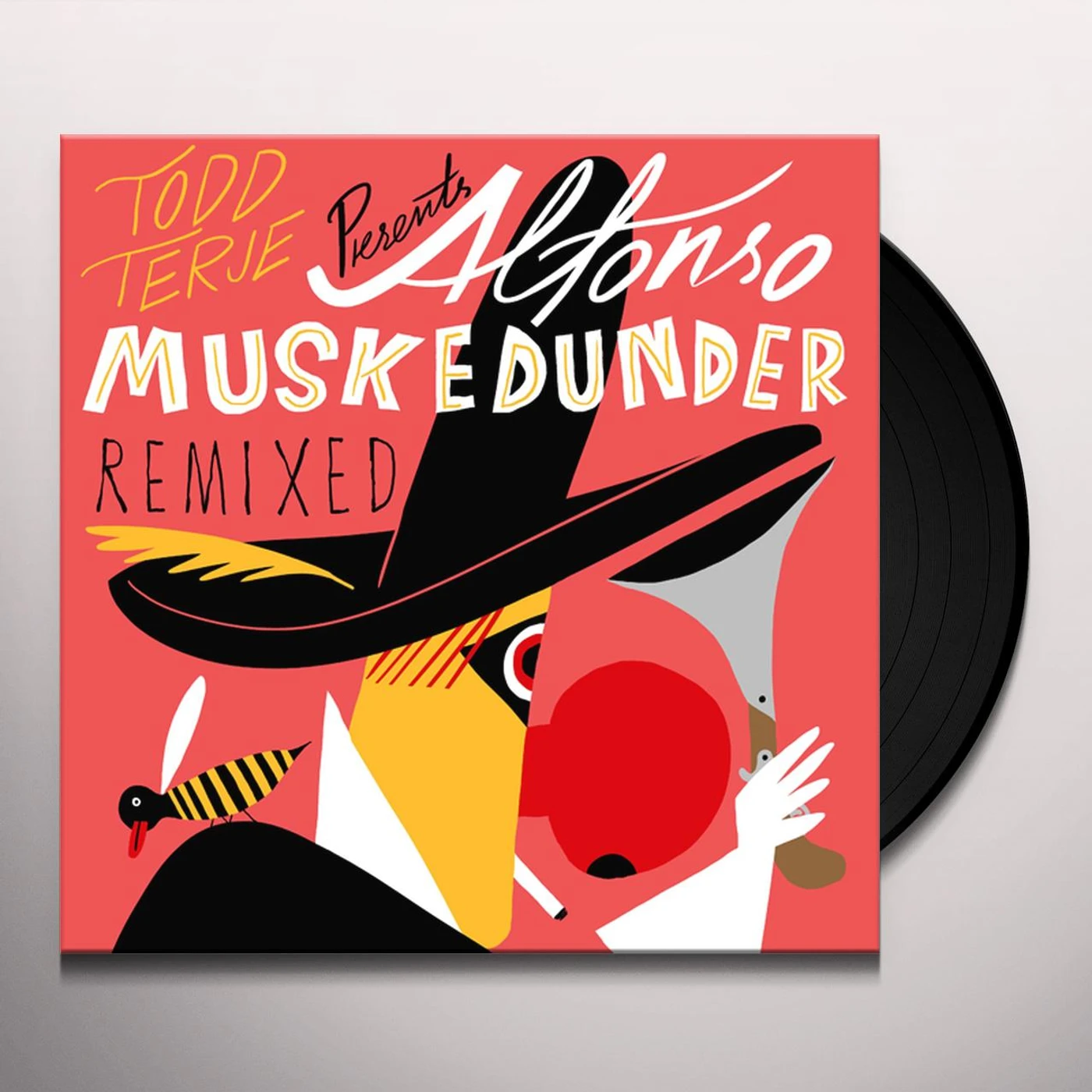 Todd Terje Alfonso Muskedunder Remixed Vinyl Record