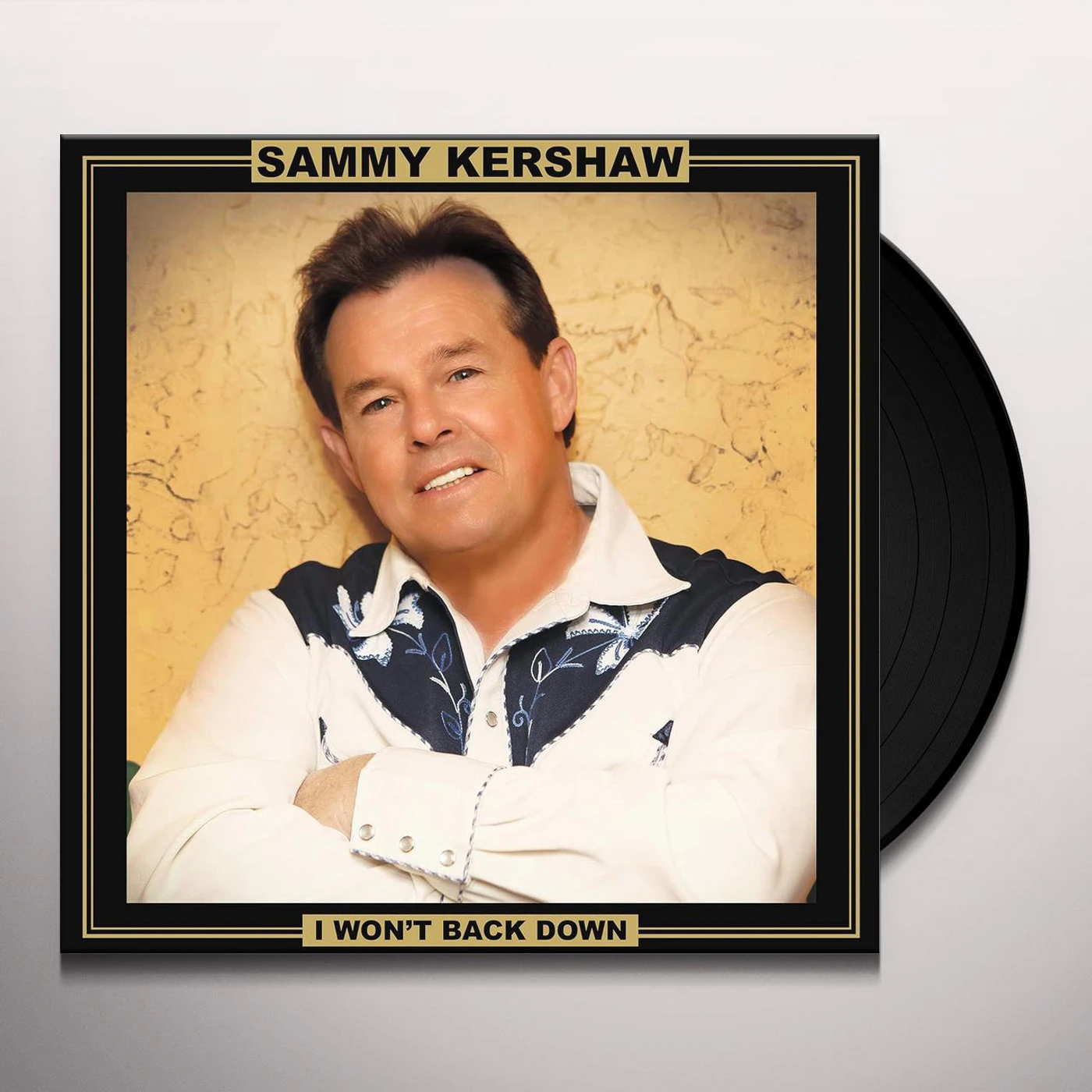 Sammy Kershaw Won't Back Down Vinyl Record - Reissue