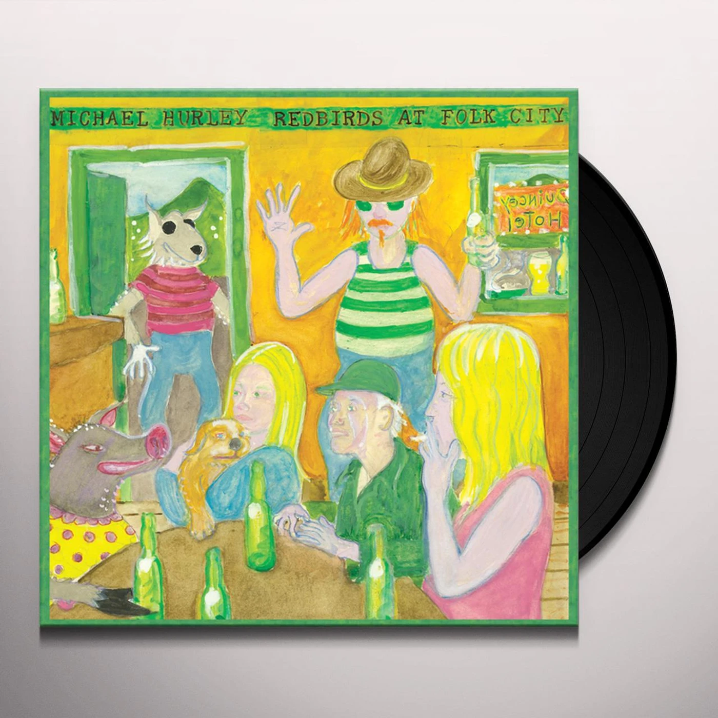 Michael Hurley REDBIRDS AT FOLK CITY Vinyl Record