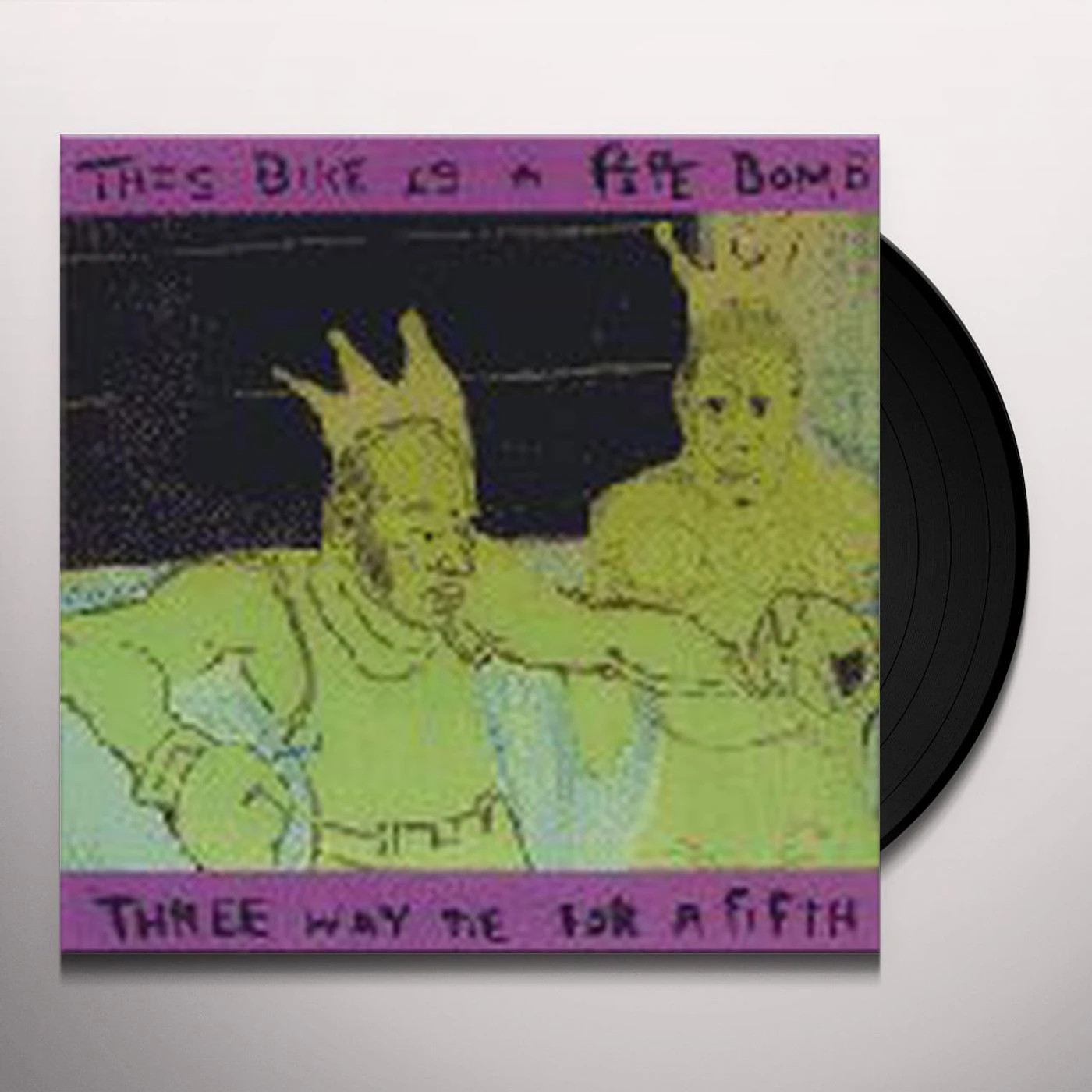 This Bike Is A Pipe Bomb Three Way Tie For A Fifth Vinyl Record