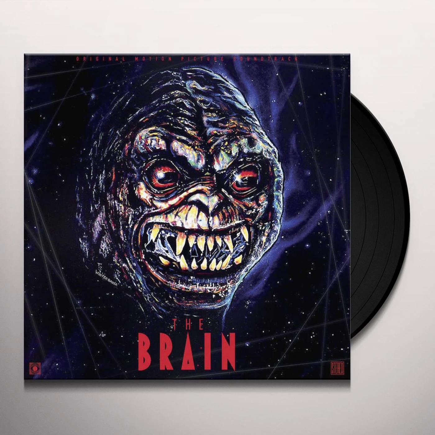 Paul Zaza THE BRAIN / Original Soundtrack Vinyl Record