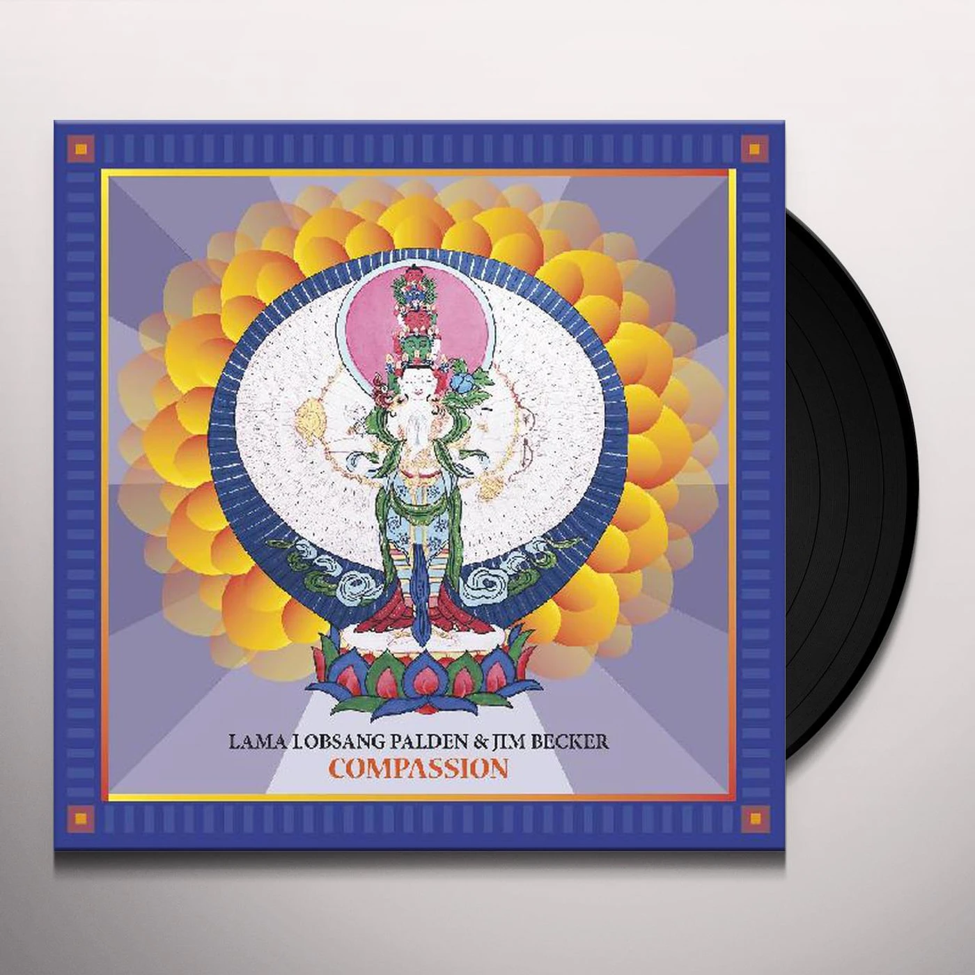Lama Lobsang Palden & Jim Becker Compassion Vinyl Record