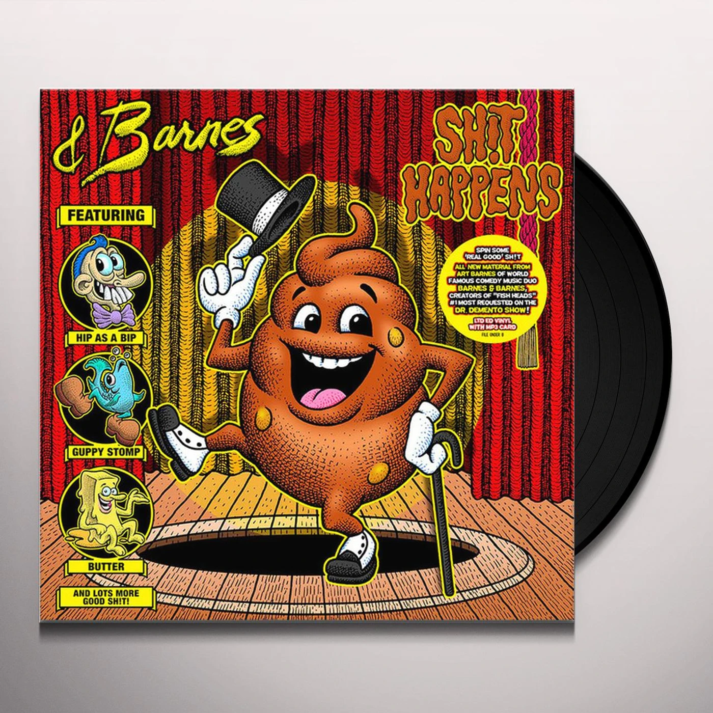 & Barnes SHIT HAPPENS (BROWN VINYL) Vinyl Record