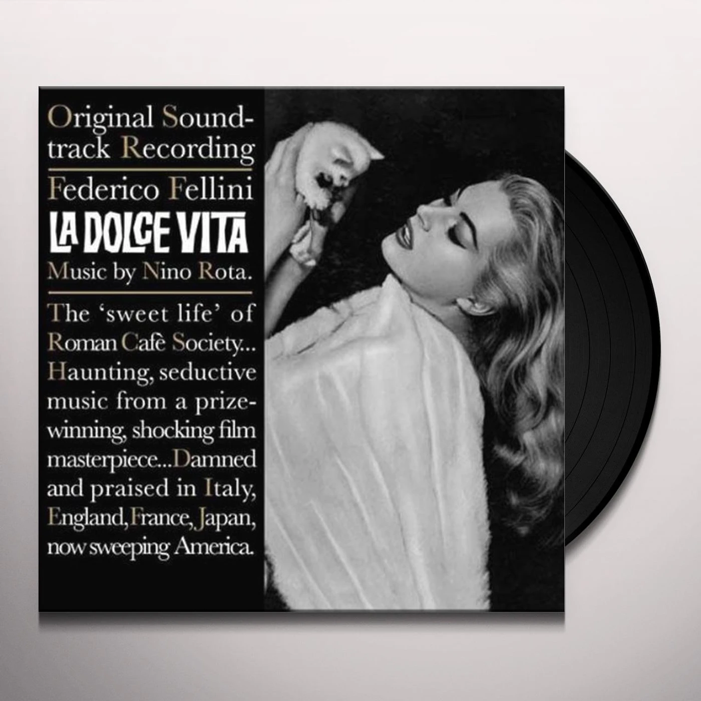 Nino Rota FELLINIS LA DOLCE VITA Vinyl Record