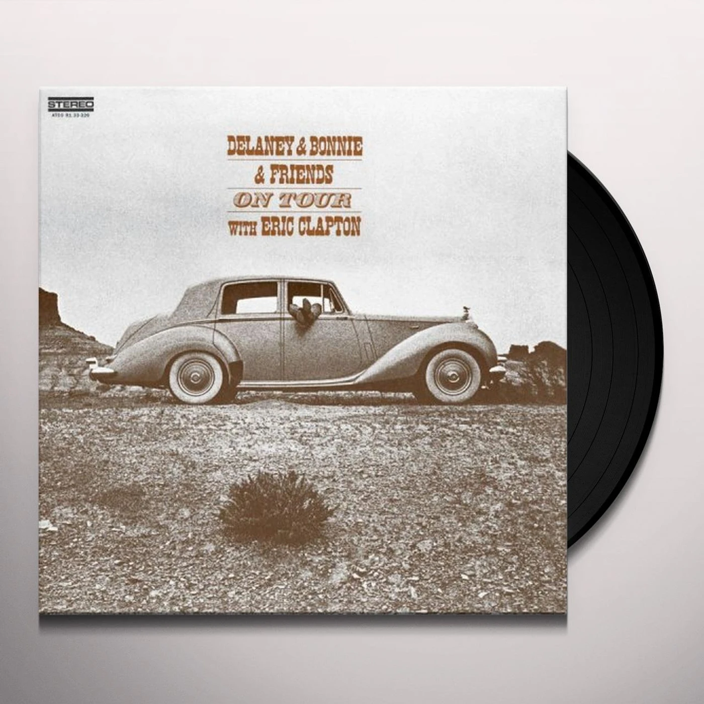 Delaney & Bonnie ON TOUR WITH ERIC CLAPTON Vinyl Record - 180 Gram Pressing