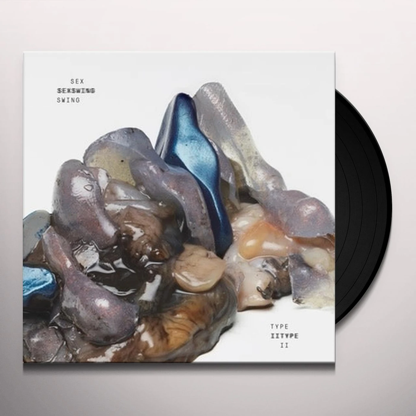 Sex Swing TYPE II (GREY & CREAM SWIRL VINYL) Vinyl Record