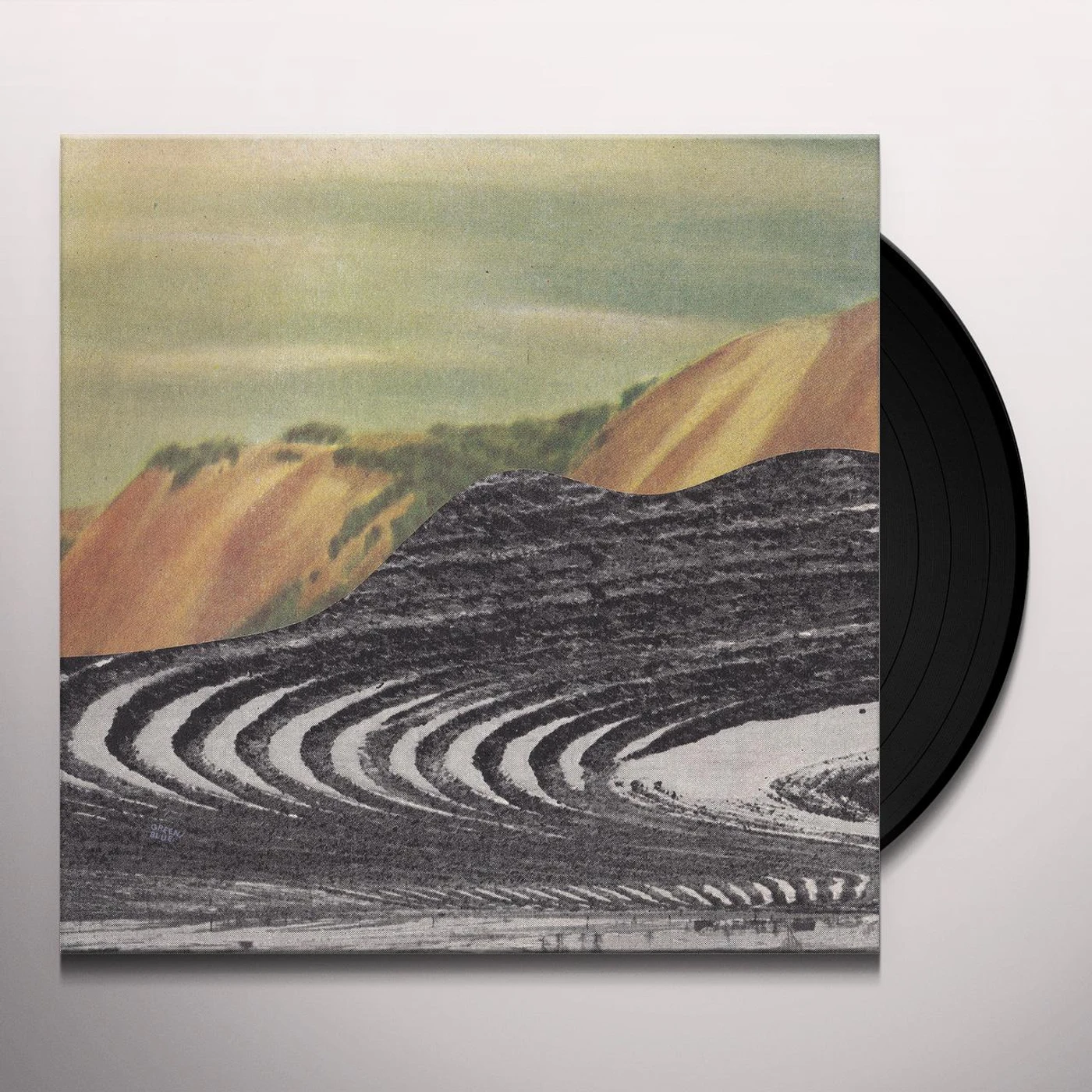 The Blue Green PAPER THIN Vinyl Record