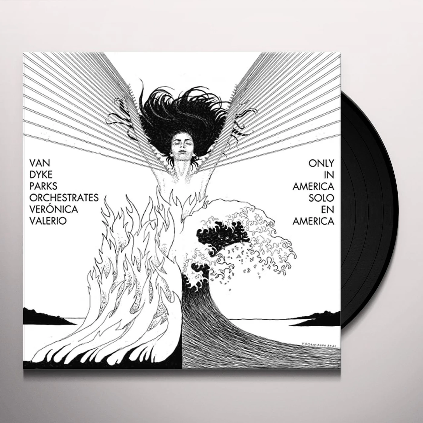 Van Dyke Parks & Veronica Valerio VAN DYKE PARKS ORCHESTRATES VERONICA VALERIO: ONLY Vinyl Record