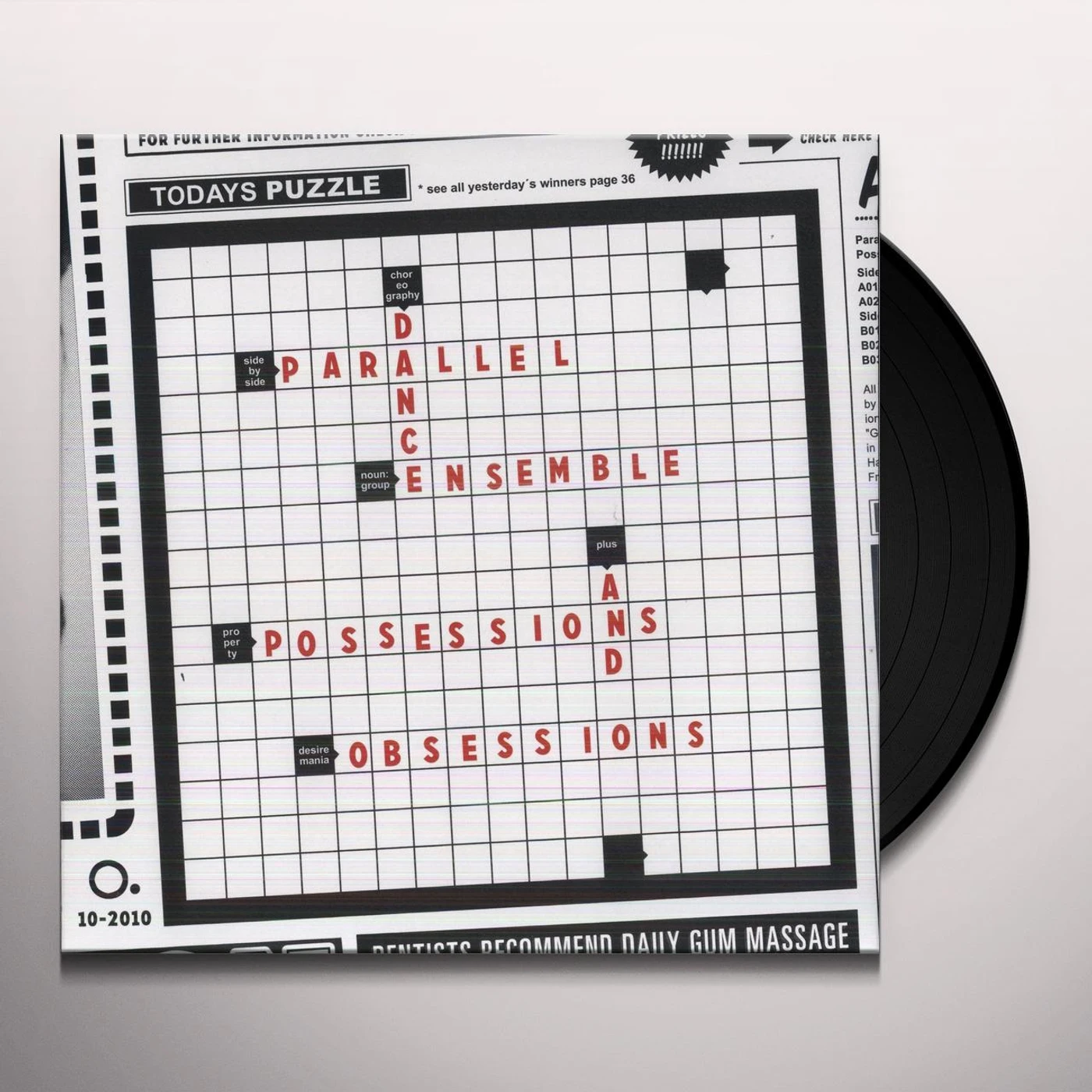 Parallel Dance Ensemble Possessions And Obsessions Vinyl Record