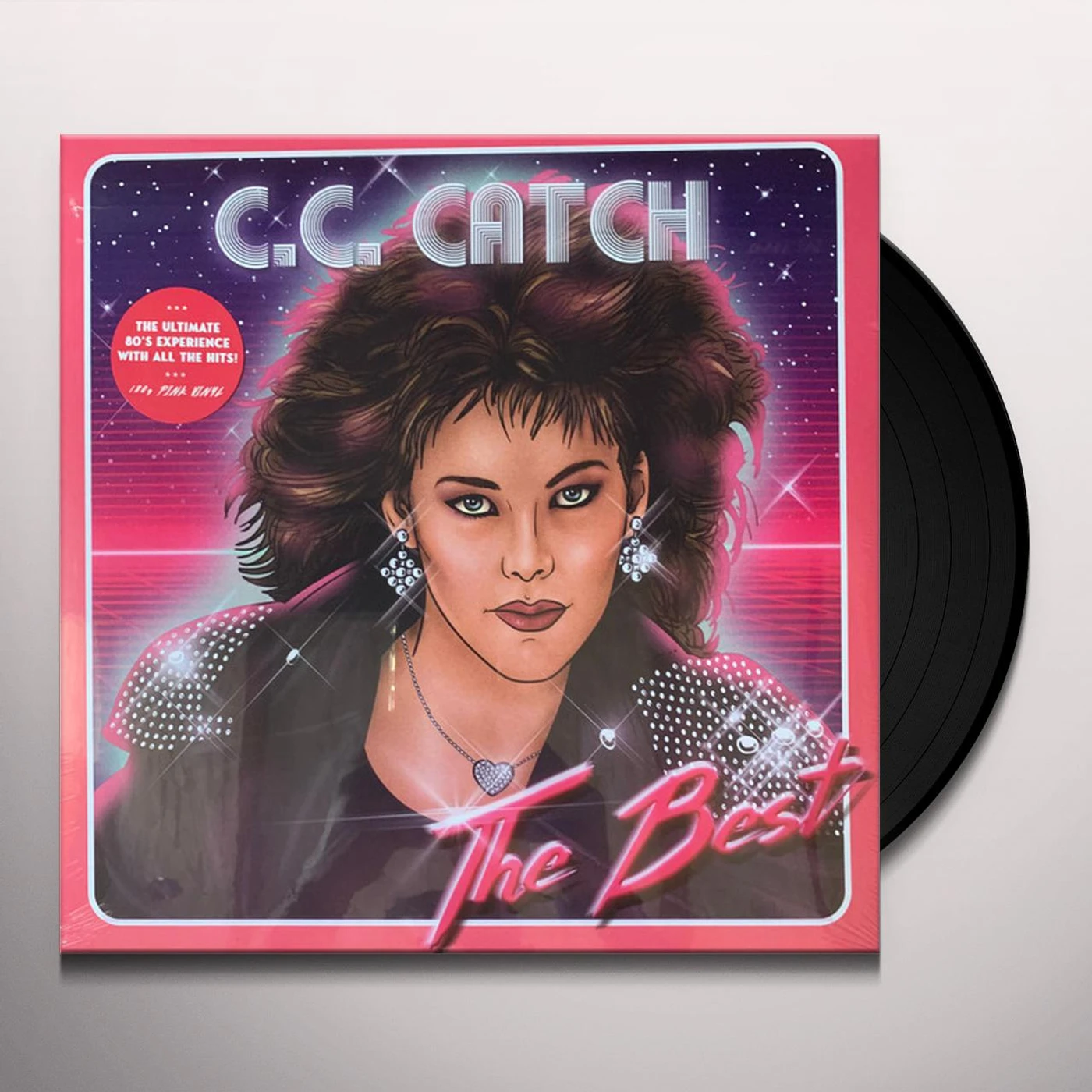 C.C. Catch BEST (PINK VINYL) Vinyl Record