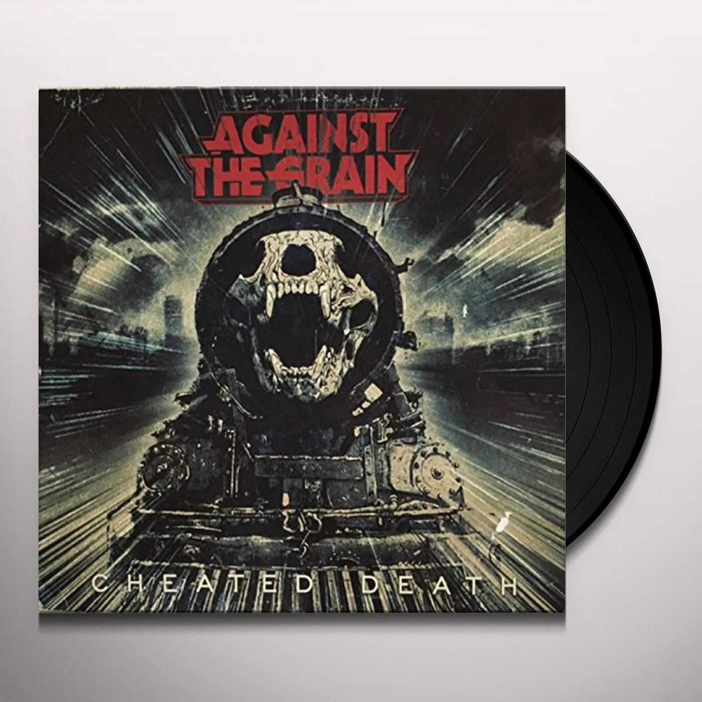 Against The Grain CHEATING DEATH Vinyl Record