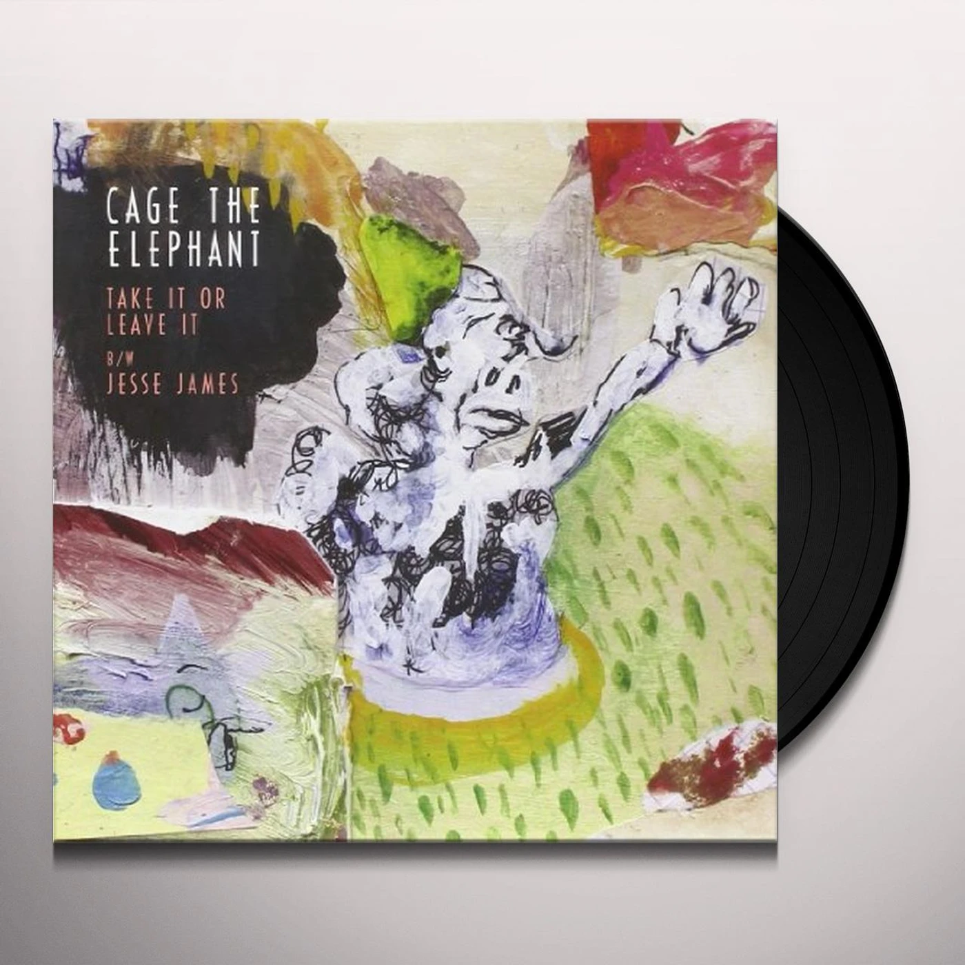 Cage The Elephant TAKE IT OR LEAVE IT / JESSE JAMES Vinyl Record