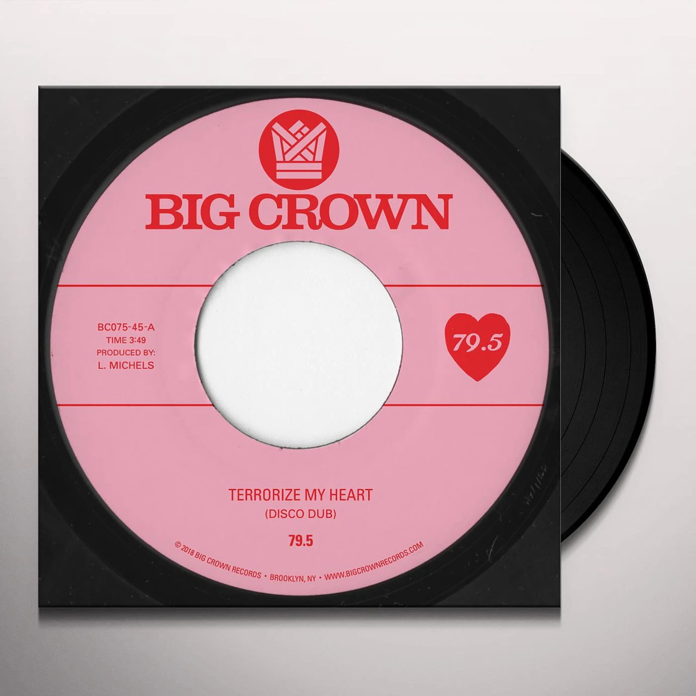 79.5 TERRORIZE MY HEART Vinyl Record