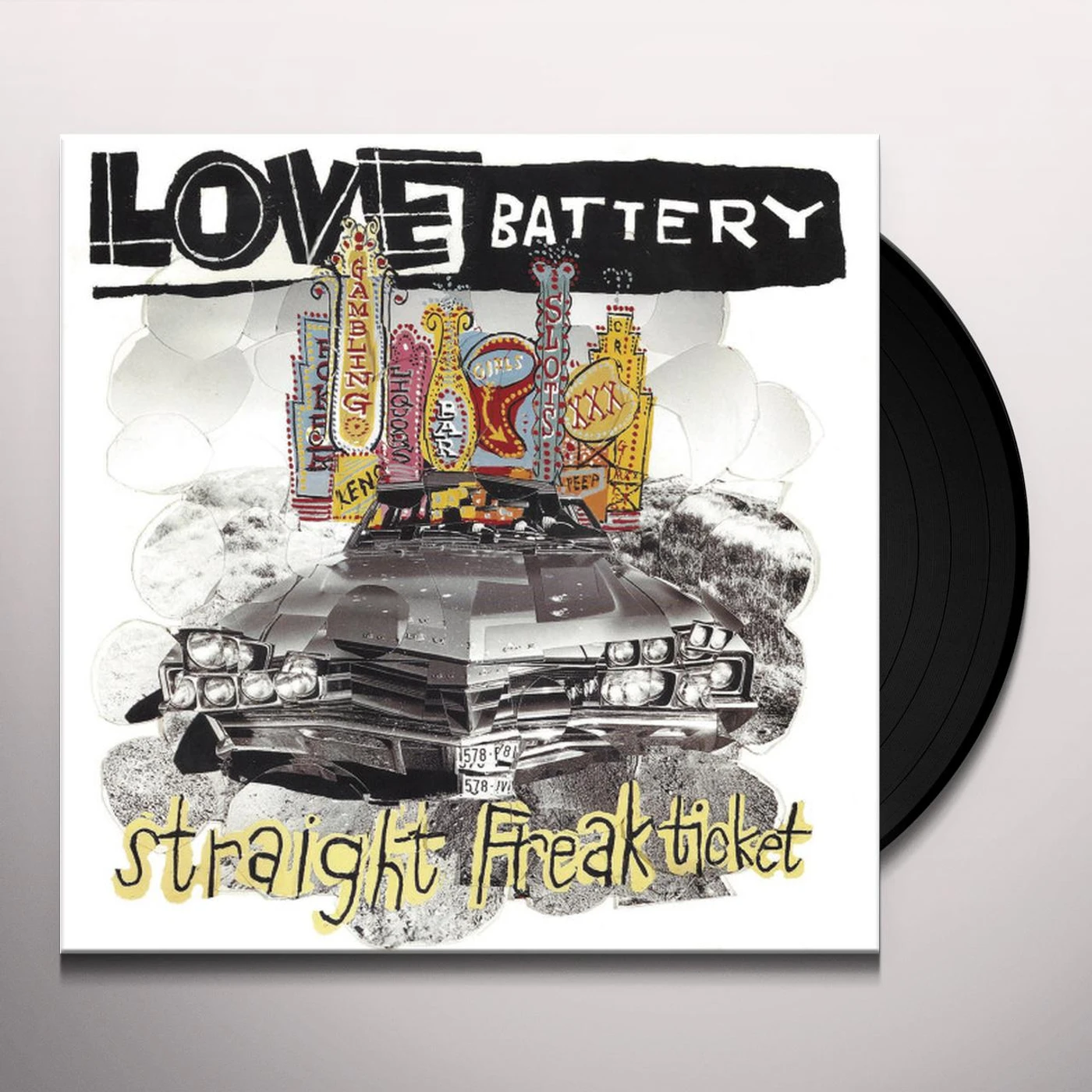 Love Battery Straight Freak Ticket Vinyl Record