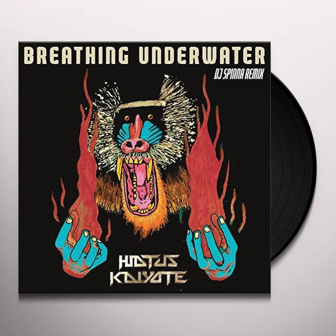 Hiatus Kaiyote BREATHING UNDERWATER (DJ SPINNA GALACTIC SOUL) Vinyl Record