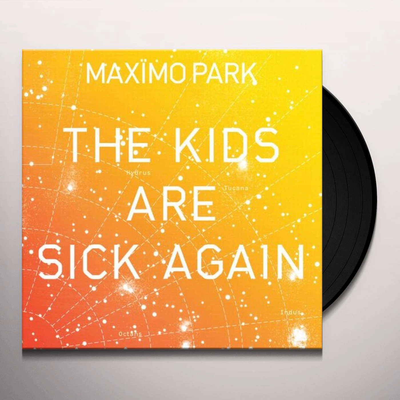 Maximo Park KIDS ARE SICK AGAIN (YELLOW) Vinyl Record