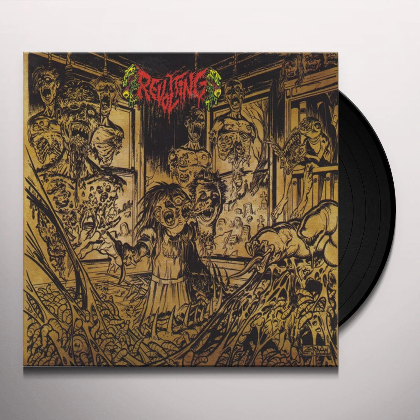 Revolting TERROR THRESHOLD Vinyl Record