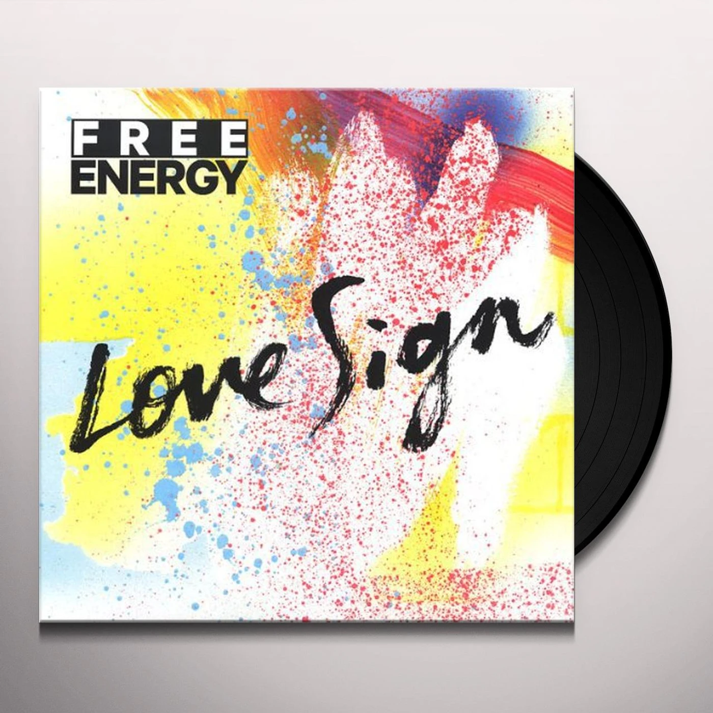 Free Energy Love Sign Vinyl Record
