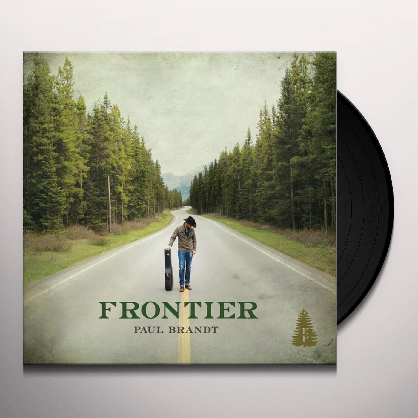 Paul Brandt FRONTIER Vinyl Record