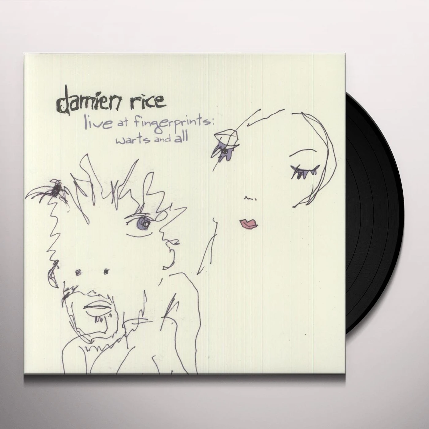 Damien Rice Live At Fingerprints: Warts And All Vinyl Record