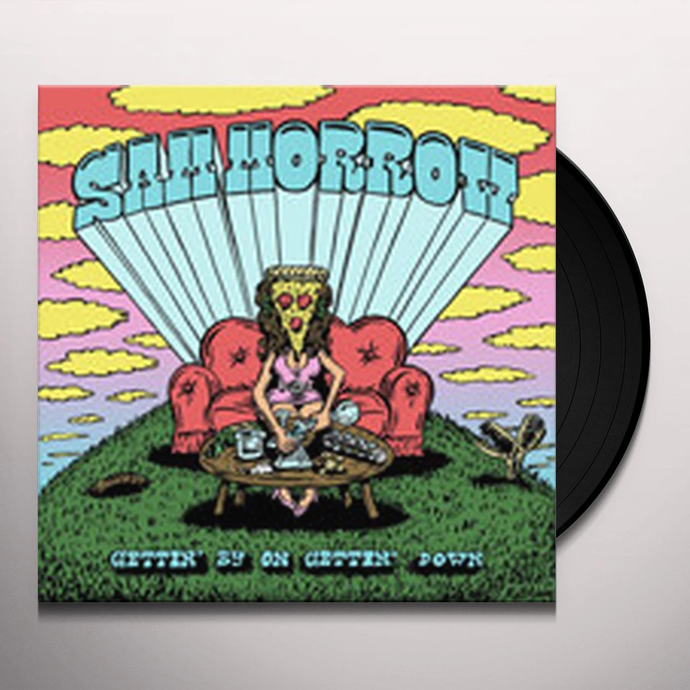 Sam Morrow GETTIN BY ON GETTIN DOWN Vinyl Record