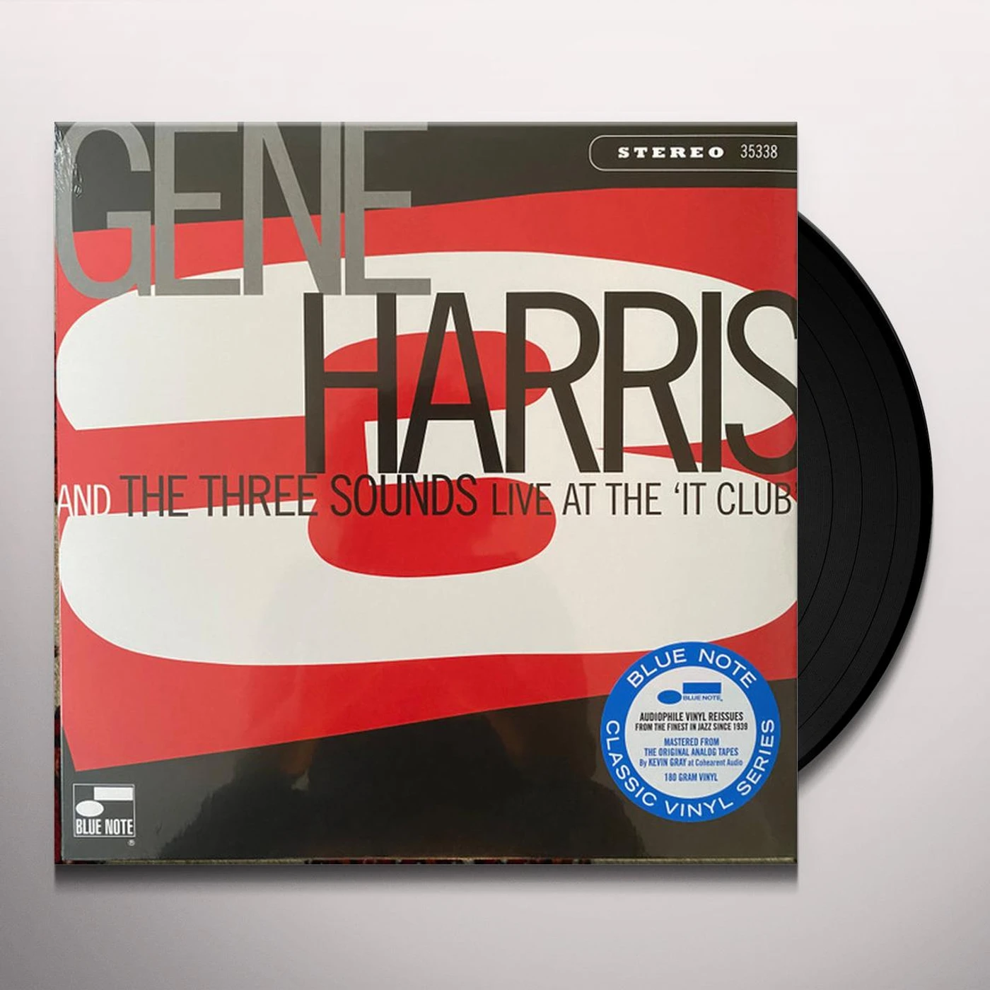 Gene Harris & The Three Sounds LIVE AT THE IT CLUB (BLUE NOTE CLASSICS SERIES) Vinyl Record