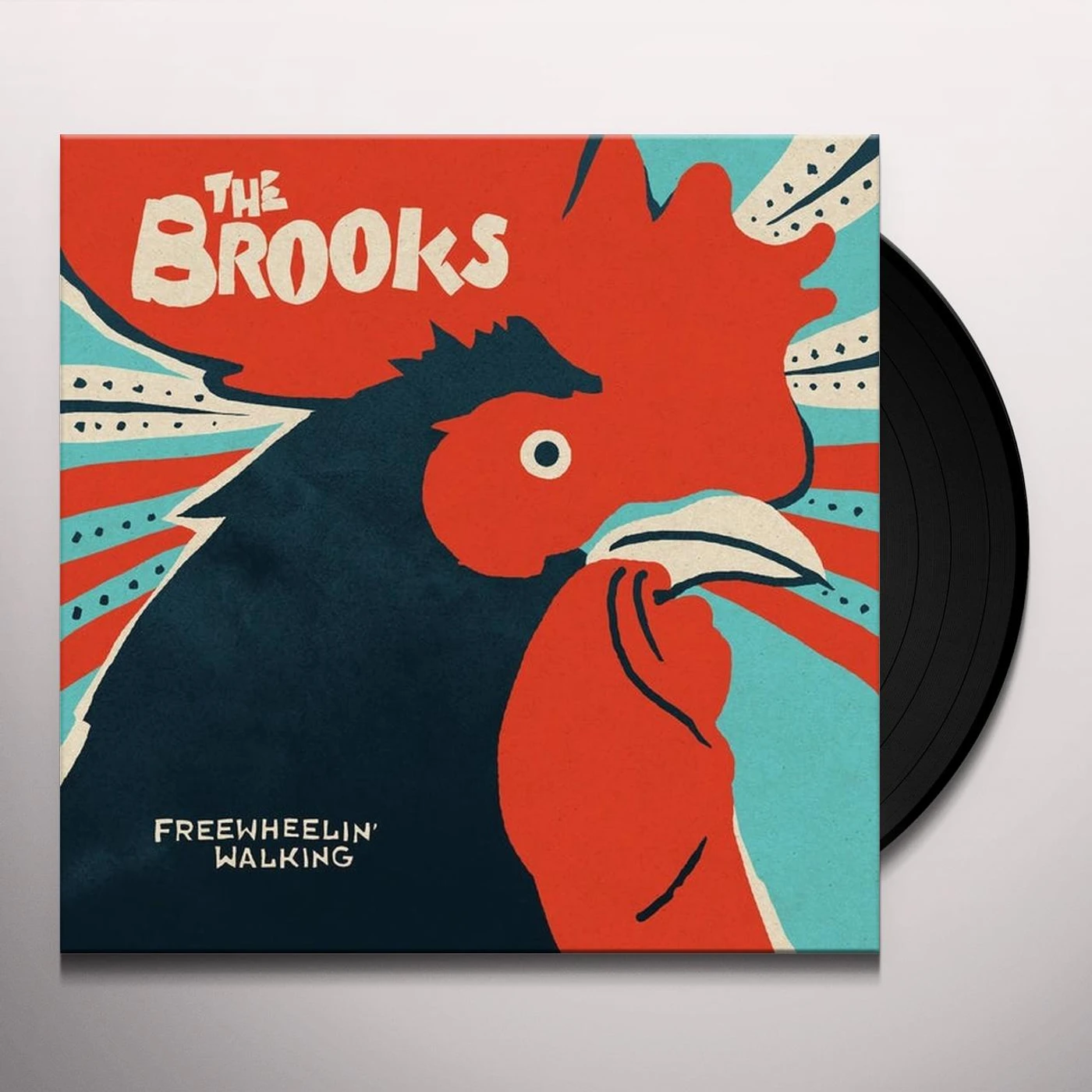 The Brooks FREEWHEELIN WALKING Vinyl Record