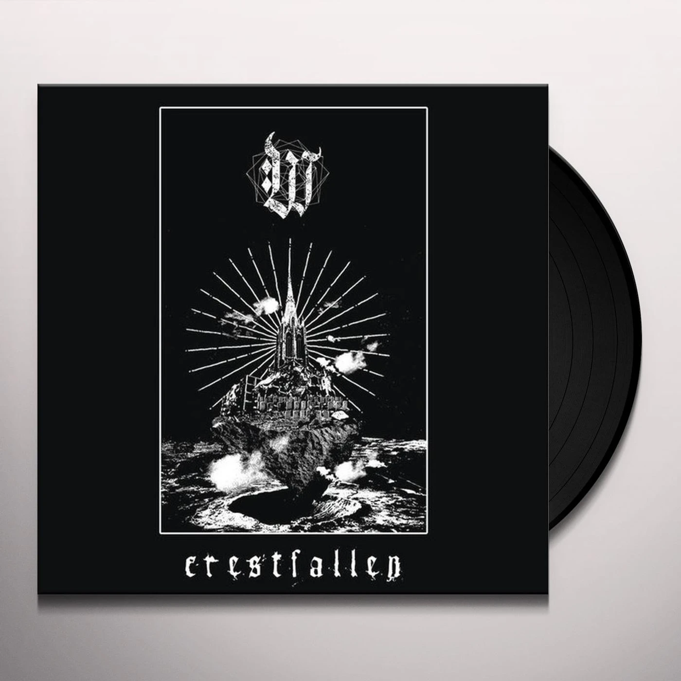 Weltesser CRESTFALLEN (CLEAR YELLOW SWIRL VINYL) Vinyl Record