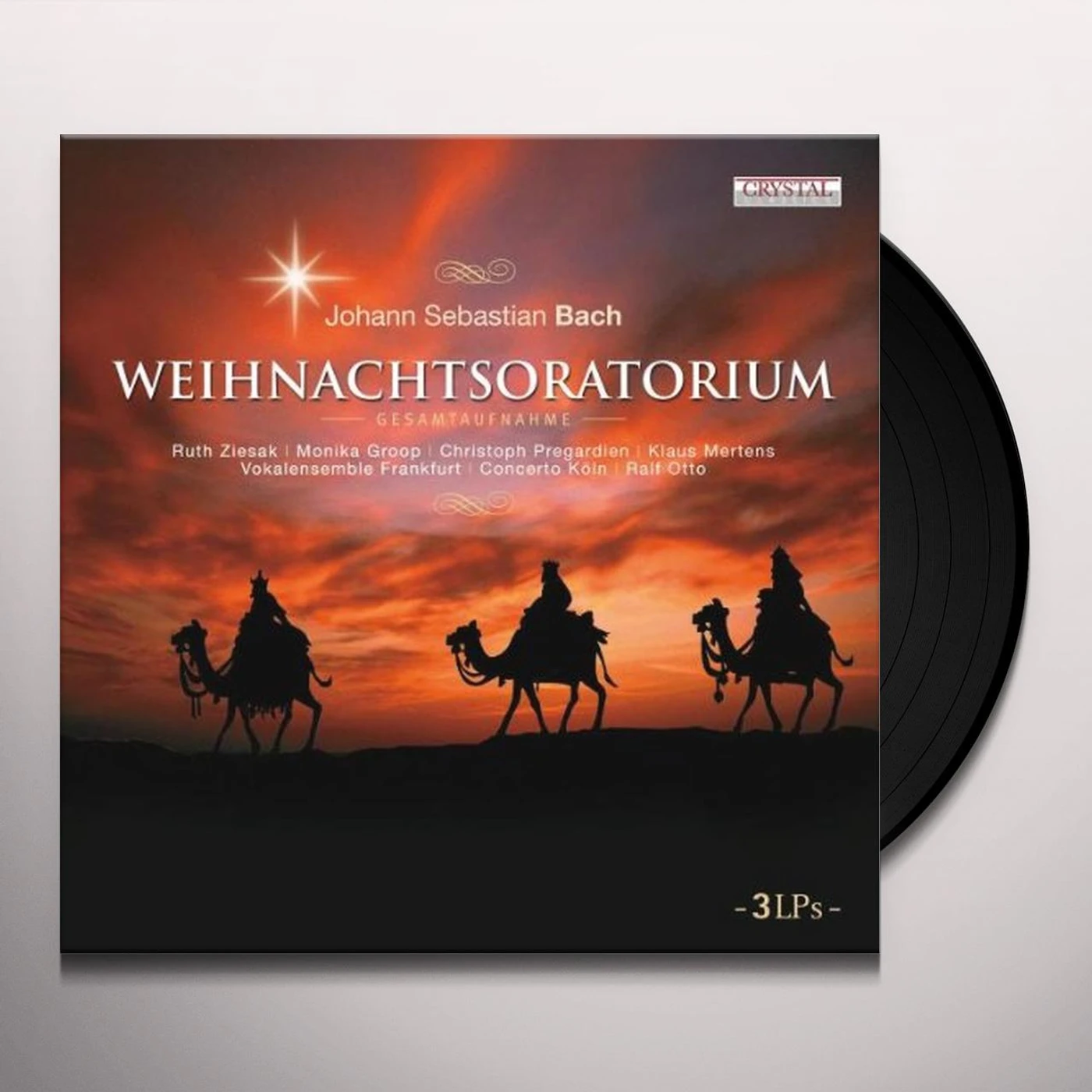 Concerto Koeln WEINACHTSORATORIUM Vinyl Record