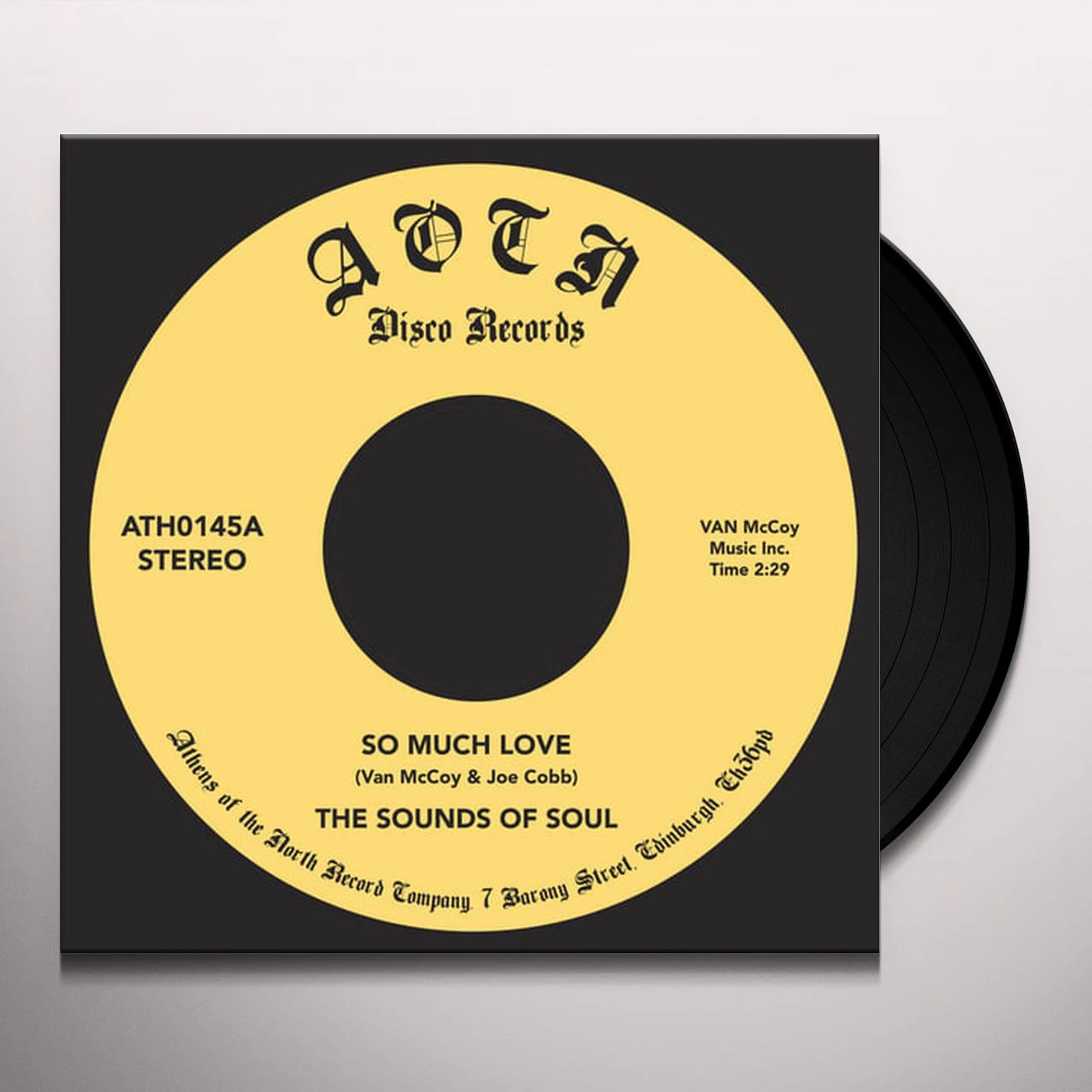 Sounds Of Soul SO MUCH LOVE Vinyl Record