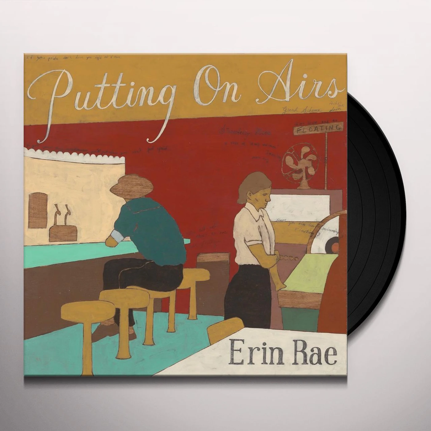 Erin Rae PUTTING ON AIRS Vinyl Record