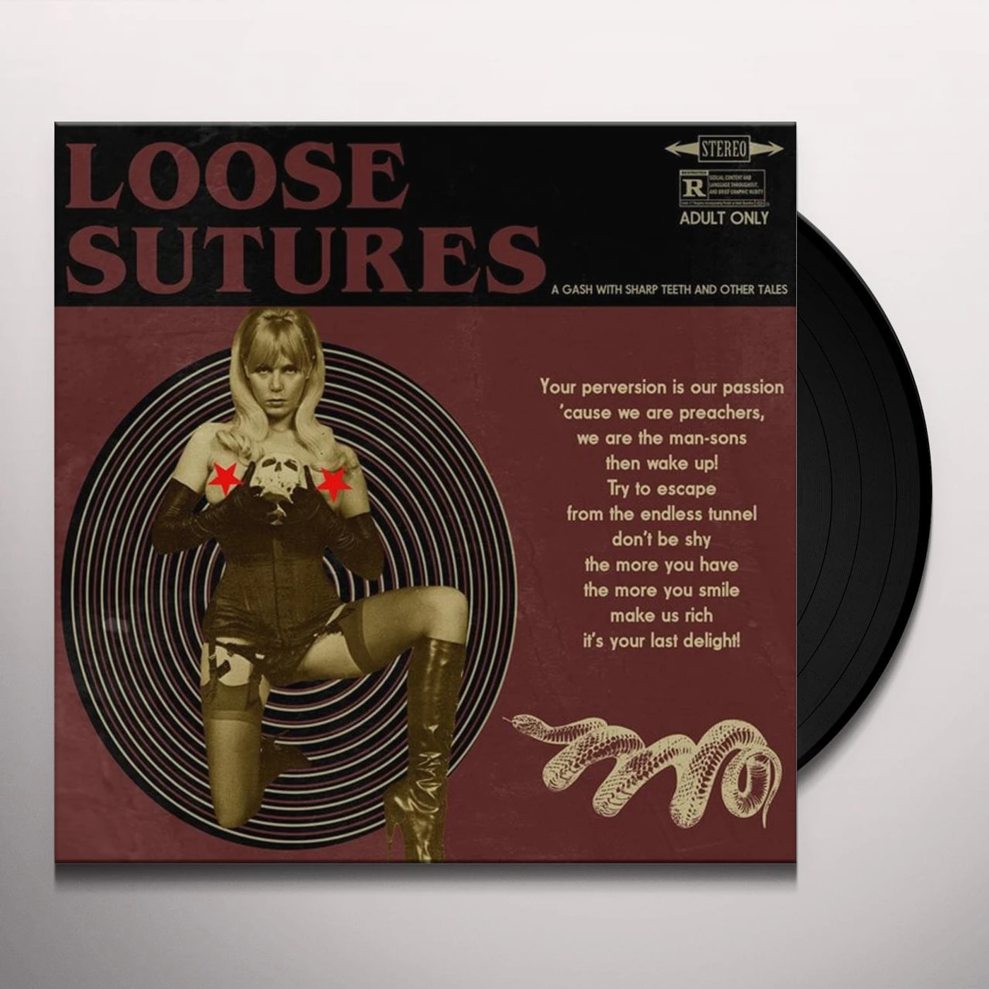 Loose Sutures GASH WITH SHARP TEETH & OTHER TALES Vinyl Record