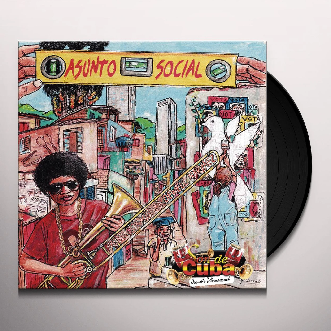 Orquesta Internacional Son De Cuba Asunto Social Vinyl Record