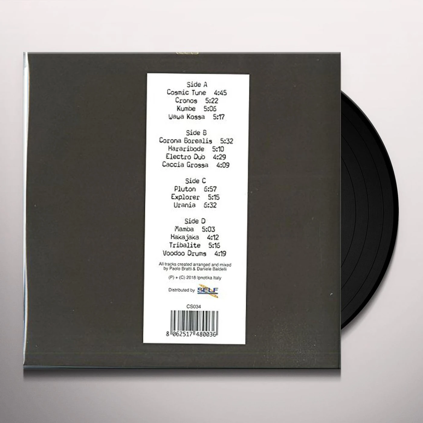 Daniele Baldelli COSMIC SOUND Vinyl Record