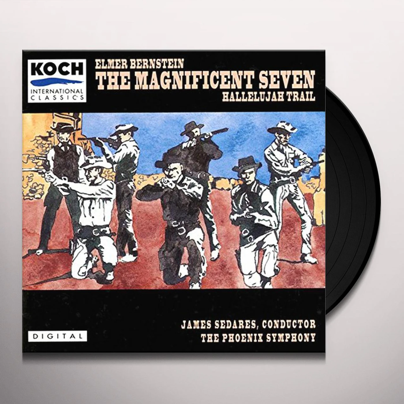 Elmer Bernstein MAGNIFICENT SEVEN: COMPLETE / Original Soundtrack Vinyl Record