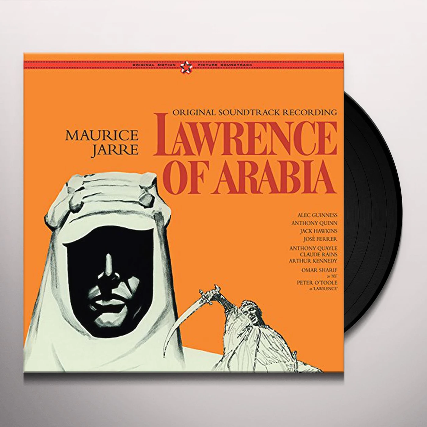 Maurice Jarre LAWRENCE OF ARABIA Original Soundtrack  (LIMITED/180G/GATEFOLD/DMM) Vinyl Record