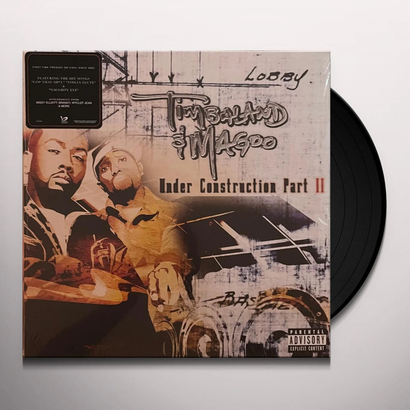 Timbaland & Magoo UNDER CONSTRUCTION II Vinyl Record