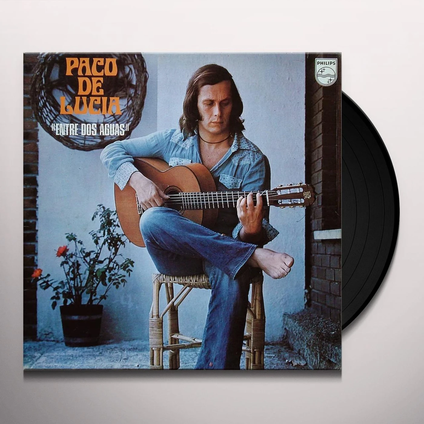 Paco De Lucia ENTRE DOS AGUAS (RECOPILATORIO FRANCIA 1975) Vinyl Record