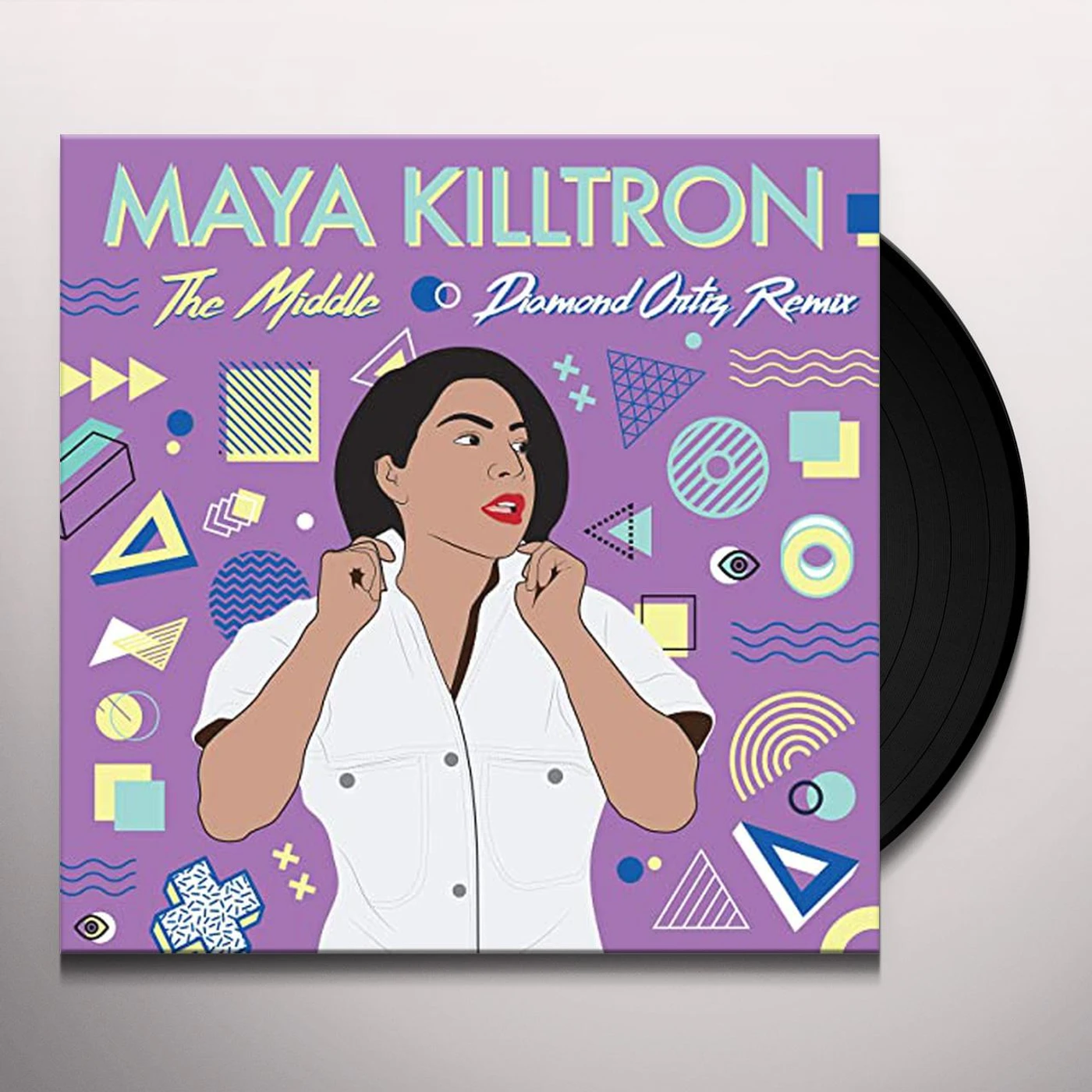 Maya Killtron MIDDLE (DIAMOND ORTIZ REMIX) Vinyl Record