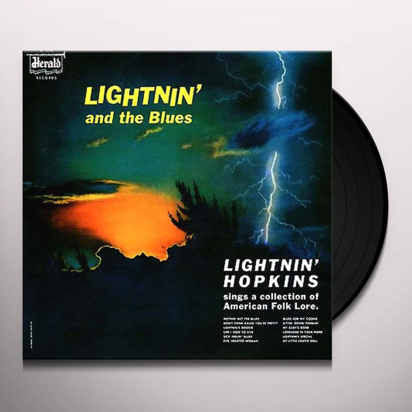Lightnin' Hopkins LIGHTNIN' AND THE BLUES Vinyl Record